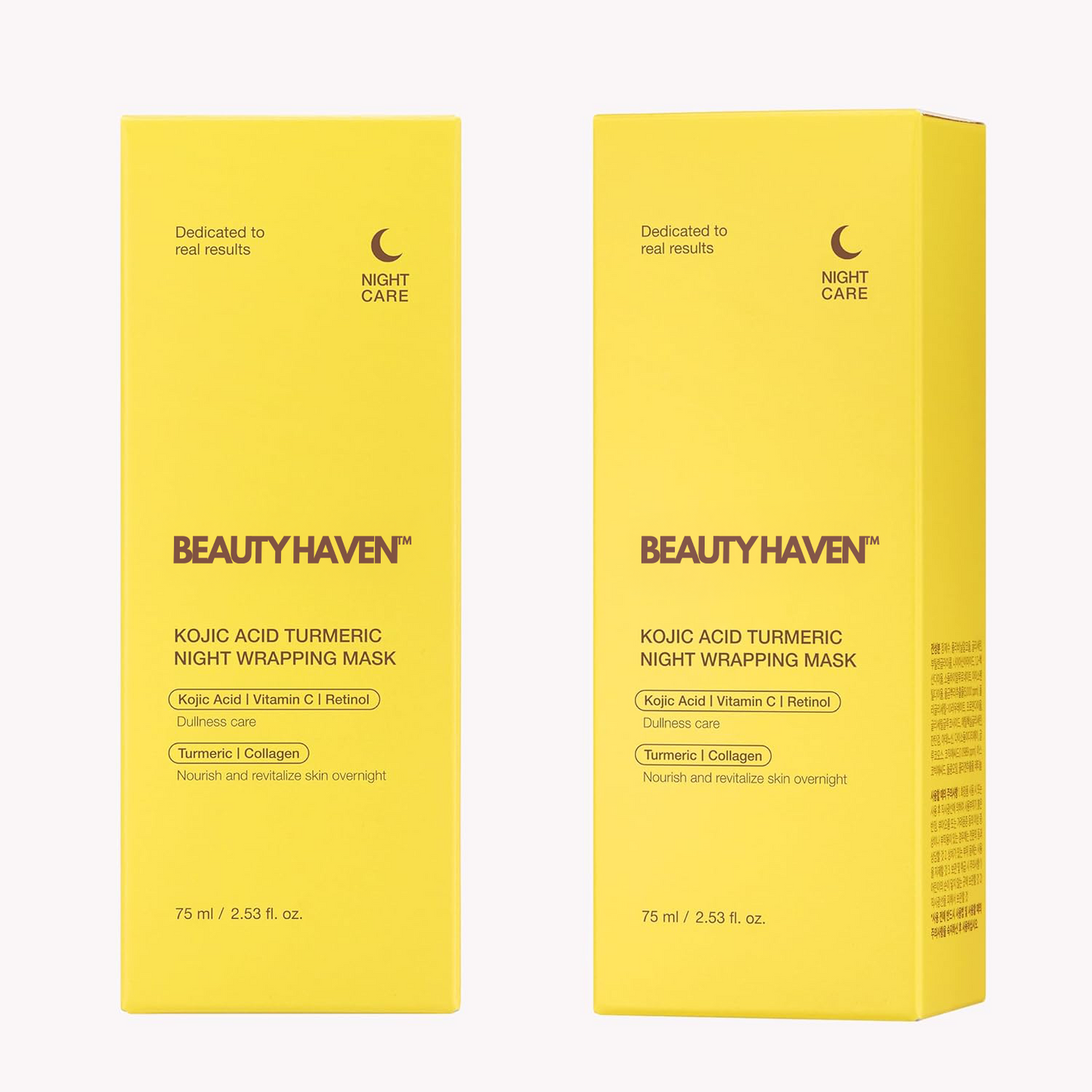 Beauty Haven™ - Kojic Acid Turmeric Night Wrapping Mask