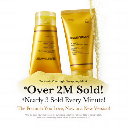 Beauty Haven™  - Kojic Acid Turmeric Night Wrapping Mask